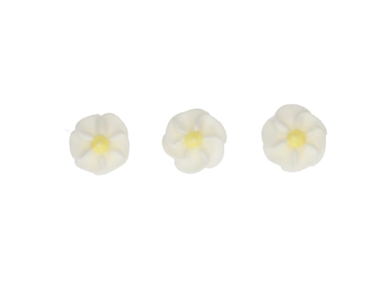 Zuckerdekore Mini Blumen Weiß 56 Stück