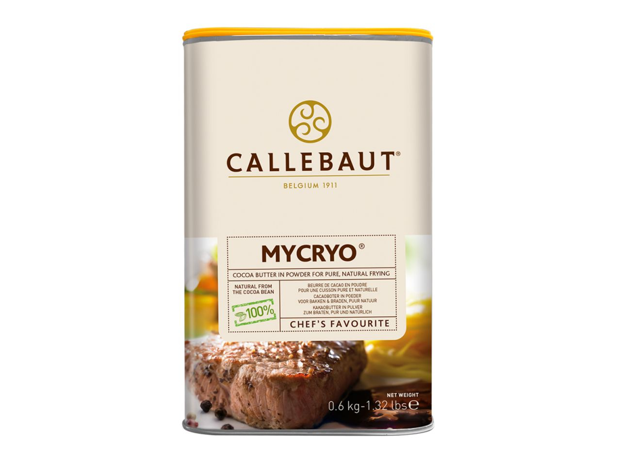 Callebaut MYCRYO Kakaobutter Pulver 600g