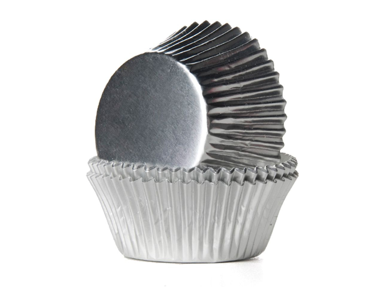 Muffinf�rmchen Folie silber 24 St�ck