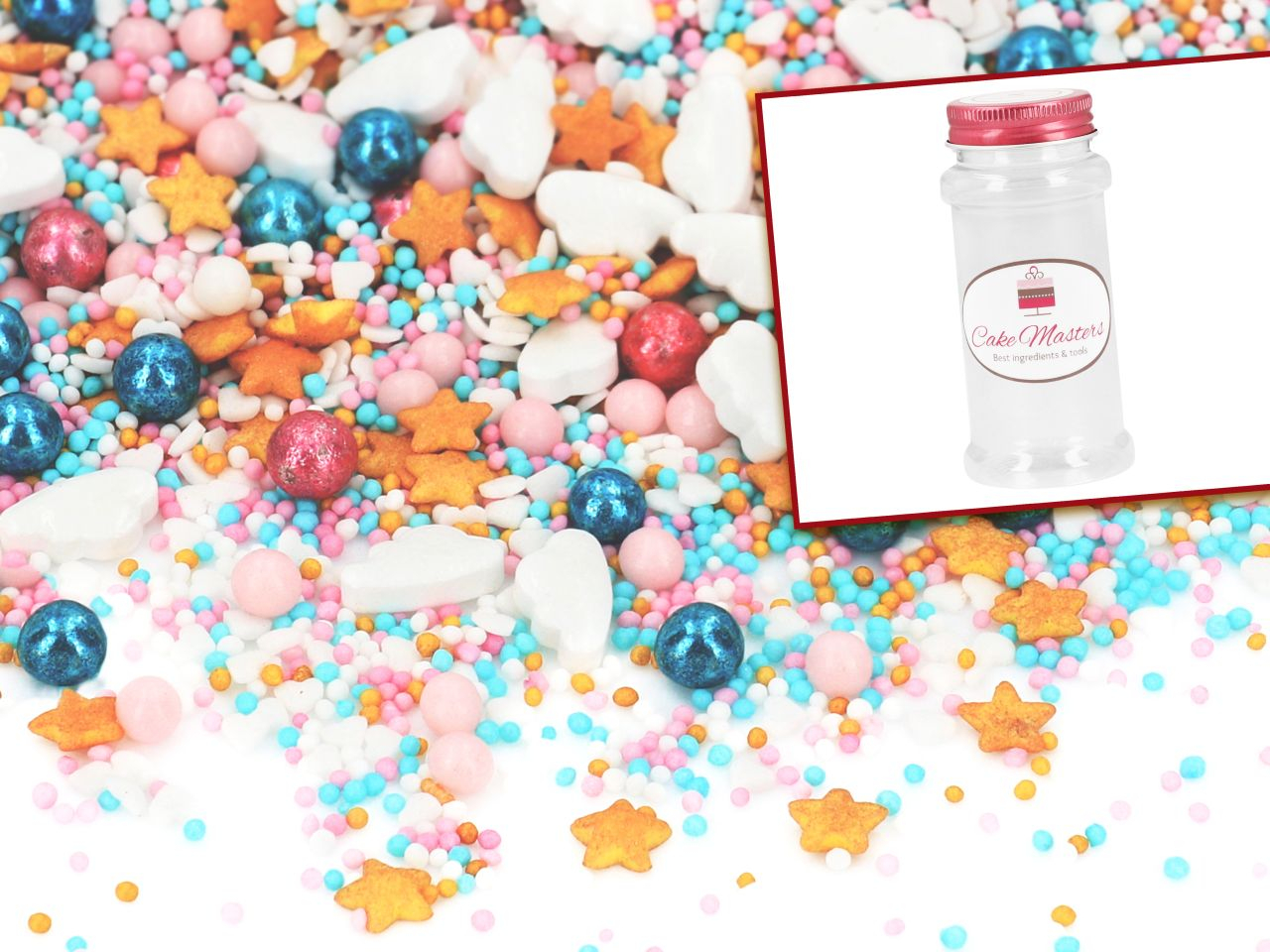 Sprinkles Gender Reveal 80g mit Vorratsdose