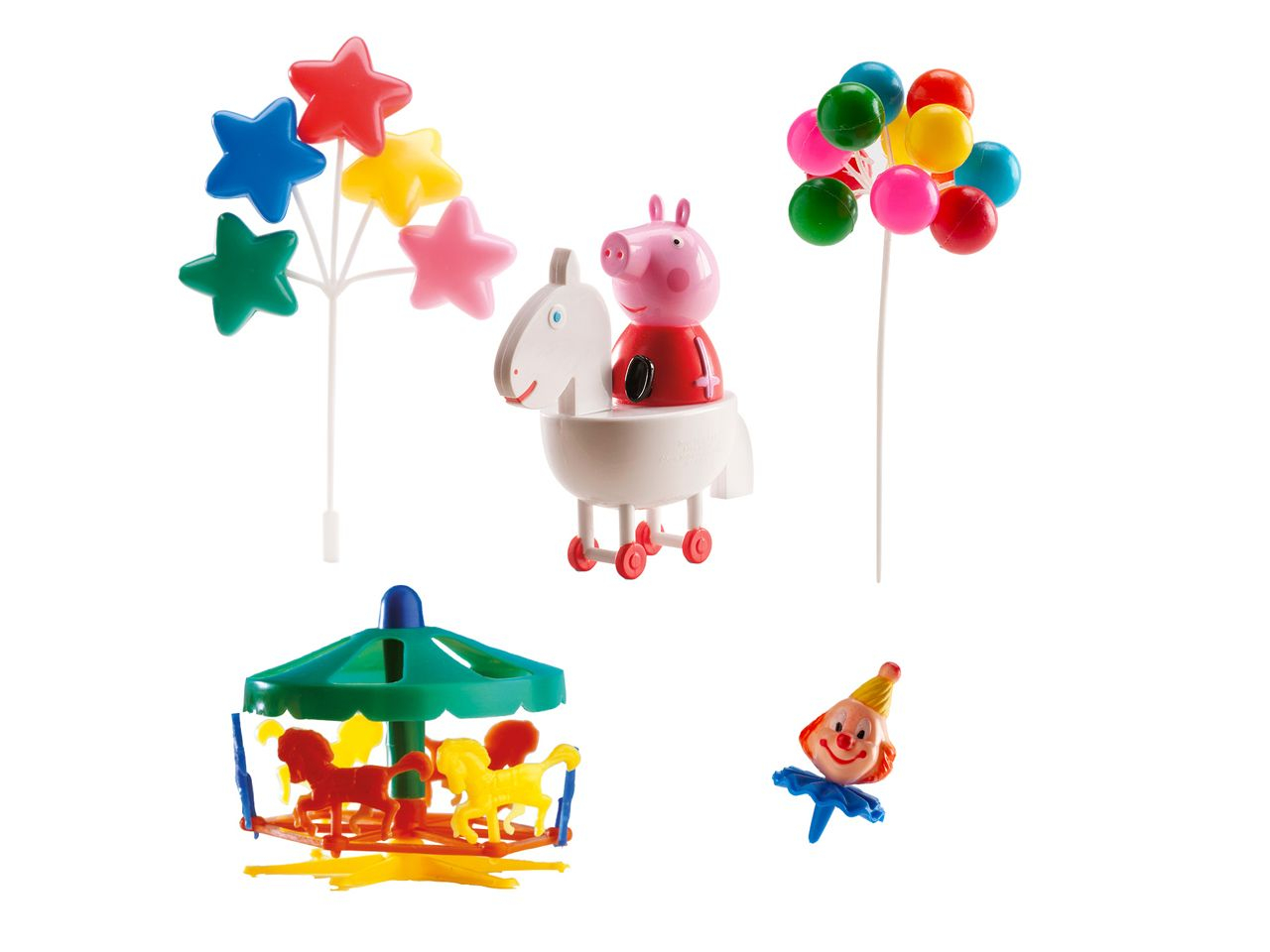 Dekorations-Kit Peppa Pig Pferd