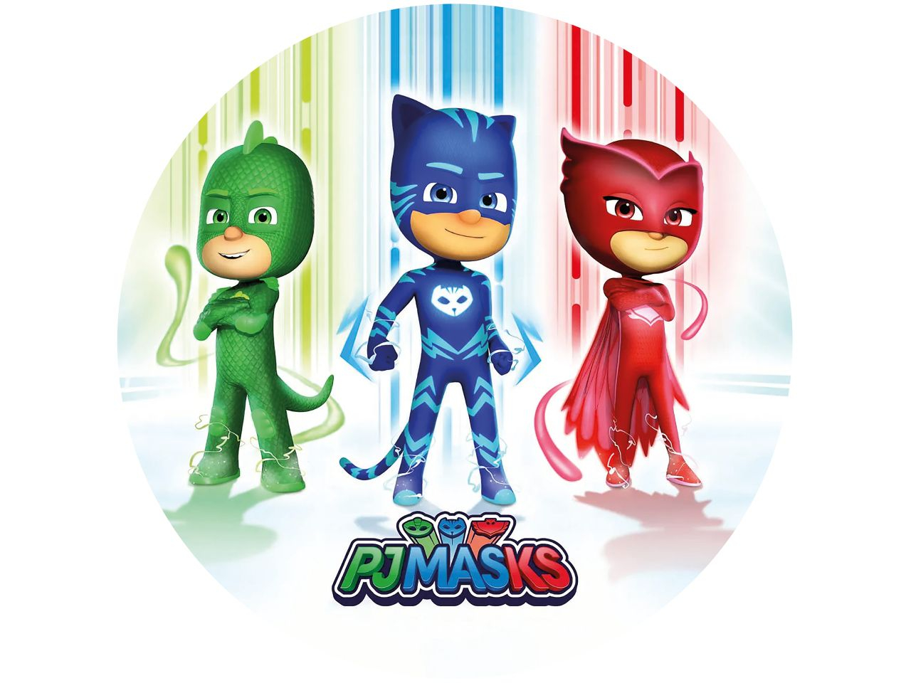 Tortenaufleger PJ Masks, rund 20cm