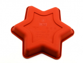 Silikonform mittel Stern