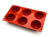 Silikonform Mini Rose