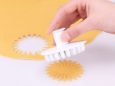 Ausstecher + Stempel Sonnenblume gro