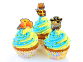 Cupcake Dekor-Set Piraten
