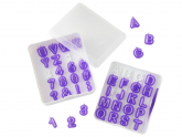 Wilton Alphabet-Number Cut-Outs Set 40er