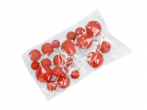 Bubbles Einstecker Silk Red 20 Stck