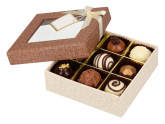 Chocolate Case Treasure fr 9 Pralinen