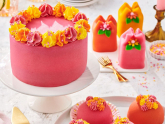 Buntes Marzipan Rosa 250g