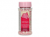 FunCakes Weiche Zuckerperlen Pink-Wei 60g