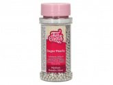 FunCakes Zuckerperlen Metallic Silber 80g
