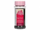 FunCakes Zuckerperlen Schwarz glnzend 80g