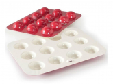 Nordic Ware Cake Pops & Donut Hole Pan. - Red